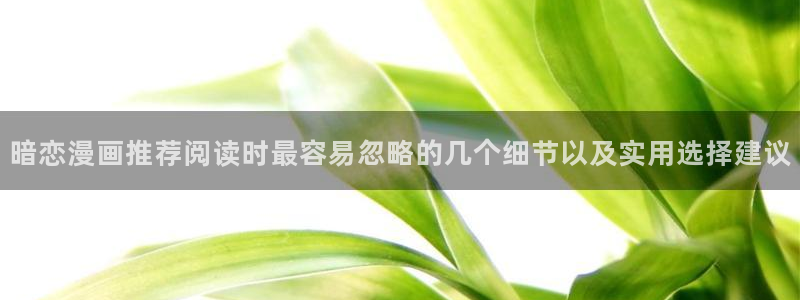 漫画免费在线看